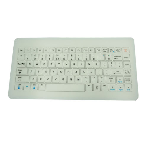 Teclado empotrable - MKE-303-V1 - MATE TECHNOLOGY SHENZHEN LIMITED - capacitivo / 86 teclas / con alfombrilla táctil