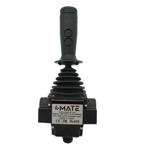 Joystick de un eje - MKF-QT06 - MATE TECHNOLOGY SHENZHEN LIMITED - de efecto hall / con potenciómetro / para vehículo utilitario