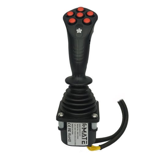 Joystick empotrable - MKF-PJS04 - MATE TECHNOLOGY SHENZHEN LIMITED - de efecto hall / con potenciómetro / hidráulico