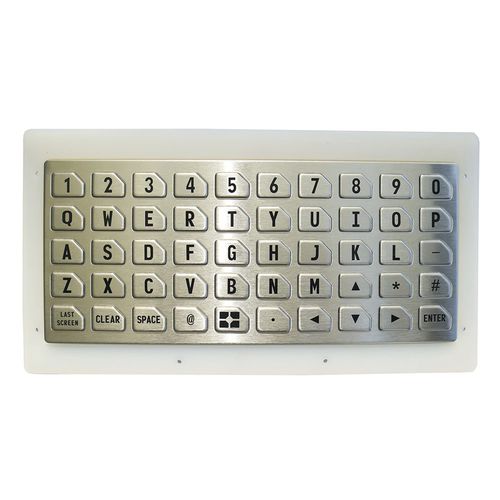 Teclado empotrable - MKA-50N - MATE TECHNOLOGY SHENZHEN LIMITED - de tecla mecánica / 50 teclas / industrial