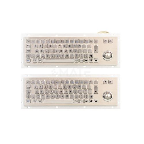 Teclado de mesa - MKA-66-B - MATE TECHNOLOGY SHENZHEN LIMITED - de tecla mecánica / 66 teclas / con ratón integrado de 2 teclas
