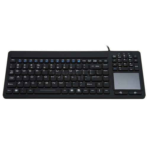 Teclado de mesa - MKB-105-PNM - MATE TECHNOLOGY SHENZHEN LIMITED - de tecla mecánica / 105 teclas / con ratón integrado de 2 teclas