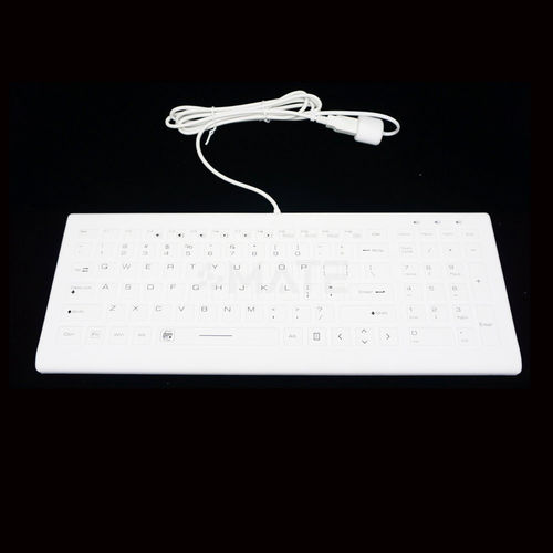 Teclado para aplicaciones médicas - MKB-101-NM - MATE TECHNOLOGY SHENZHEN LIMITED - de mesa / con interruptores de tijera / 101 teclas