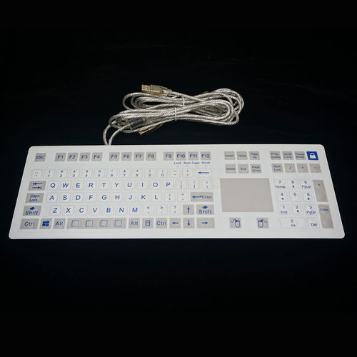 Teclado capacitivo - MKC-109-PN - MATE TECHNOLOGY SHENZHEN LIMITED - de membrana / con alfombrilla táctil / para aplicaciones industriales