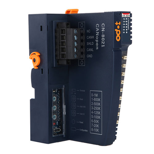 Sistema de entrada/salida remoto - CN-8021 - ODOT Automation - digital / analógico / CAN Bus