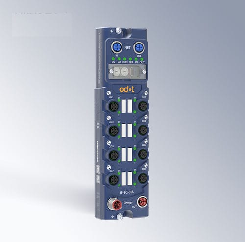 Módulo E/S digital - IP-EC-8IA - ODOT Automation - Ethernet / IO-Link / EtherCAT