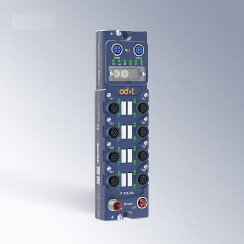 Módulo E/S digital - IP-PN-8IA - ODOT Automation - ProfiNet / IO-Link / Ethernet