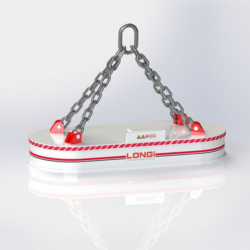 Electroimán de elevación con conmutación eléctrica - LONGi Magnet Co., Ltd - de manipulación de chatarra / circular