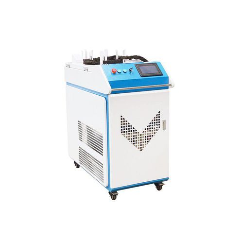 Máquina de limpieza de agua - Jinan Dowell Photoelectricity Equipment Co., Ltd. - láser de fibra / semiautomática / industrial