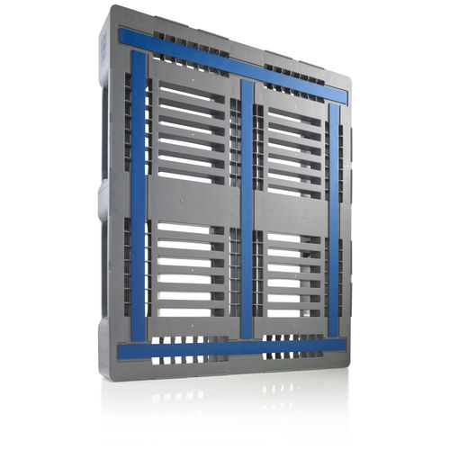 Palé de plástico - CR3 / CR3-5 - Craemer GmbH - de plataforma abierta / de múltiples vías / con etiquetas RFID