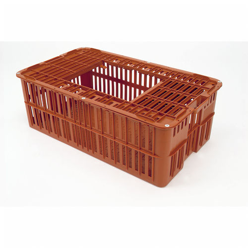 Cajón de PEHD - Craemer GmbH - de transporte / para la industria alimentaria / para aves de corral