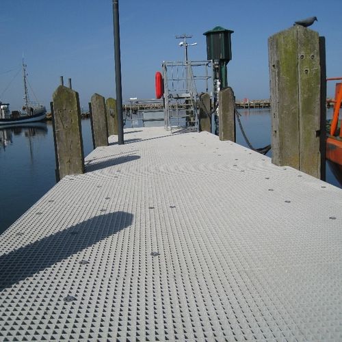 Rejilla GRP - BK5 series - Lichtgitter GmbH - de corindón / antideslizante / de alta resistencia química