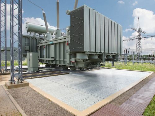 Revestimiento de suelo de metal - Lichtgitter GmbH - para la industria