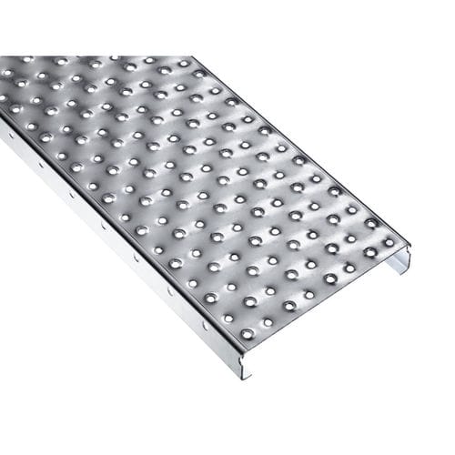 Rejilla de aluminio - BN-O33 series - Lichtgitter GmbH - de acero / de acero inoxidable / de chapa perforada