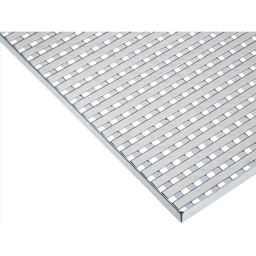 Rejilla para revestimiento de suelo - Lichtgitter GmbH - de aluminio / de acero / de acero inoxidable