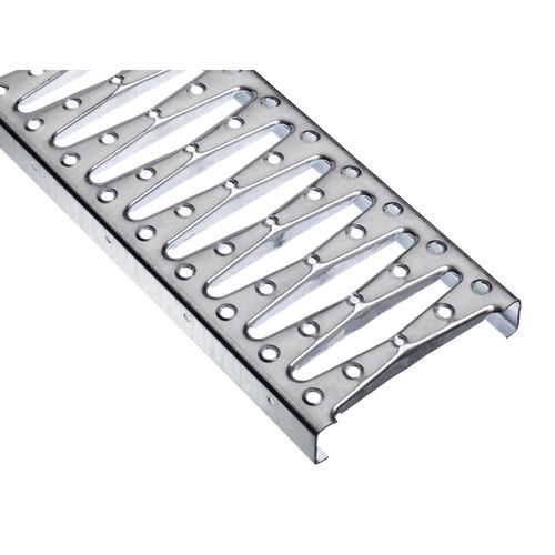 Rejilla de aluminio - BR - Lichtgitter GmbH - de acero / de acero inoxidable / para plataforma