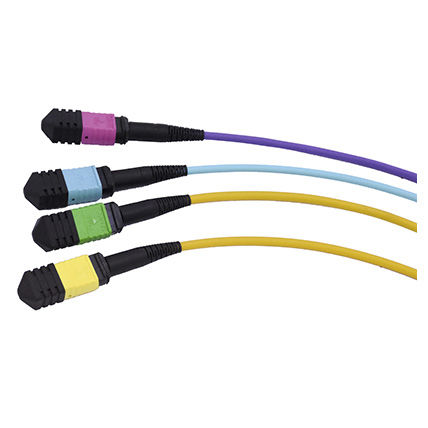 Cable de conexión de tipo MPO - Henan Shijia Photons Technology Co., Ltd - de tipo MTP / OM3 / OM4