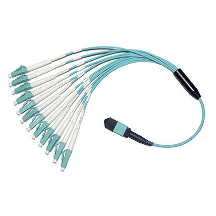 Cable de conexión de tipo MPO - Henan Shijia Photons Technology Co., Ltd - de tipo MTP / de tipo LC / OM3