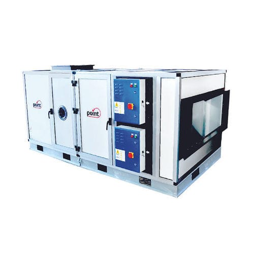 Unidad de filtrado electrostático - P-ESF series - POINT KLIMA - de cartucho / de carbón activado / de aire