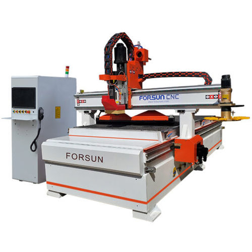 Recortadora CNC - FS1325ATC - Jinan Forsun CNC Machinery Co.Ltd - 3 ejes / con husillos / para compuestos