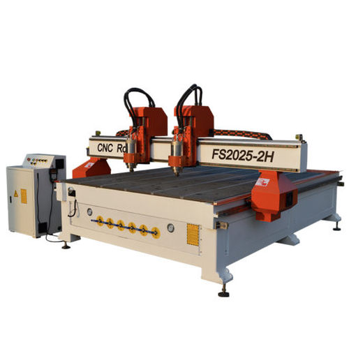 Recortadora CNC - FS2030A-2H - Jinan Forsun CNC Machinery Co.Ltd - 3 ejes / de dos husillos / para plástico