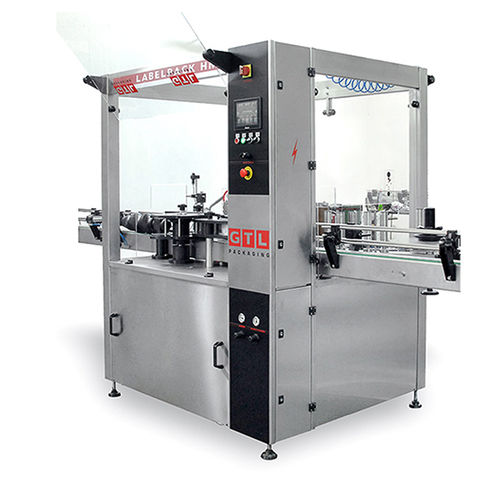 Máquina de etiquetado automática - GTL-Labelpak HM - GTL-Packaging - para botellas / de latas / para la industria alimentaria y de la bebida
