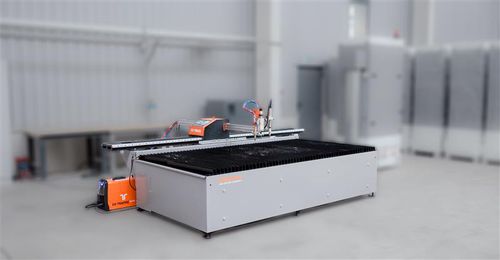 Mesa de corte para metales - PorVent - Thermacut, k.s. - de acero inoxidable