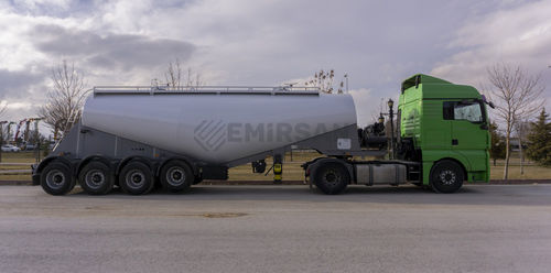 Semirremolque silo - V - Emirsan Trailer - de cemento / para pulverulento / de 3 ejes