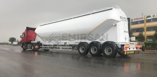 Semirremolque silo - W - Emirsan Trailer - de cemento / para pulverulento / de 3 ejes