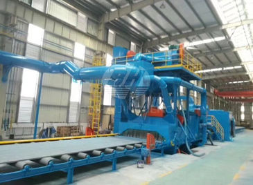 Granalladora con transportador de rodillos - Q69 series - Qingdao Binhai Jincheng Foundry Machinery Co., Ltd. - para metal