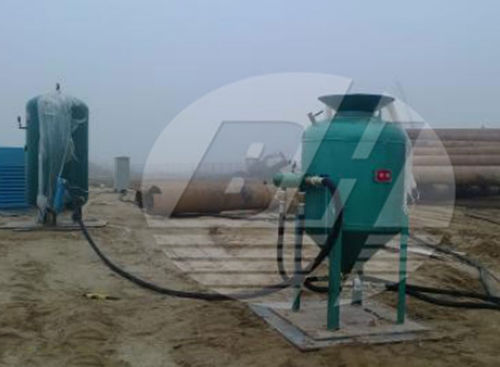 Arenadora automática - Q0250 series - Qingdao Binhai Jincheng Foundry Machinery Co., Ltd. - a presión