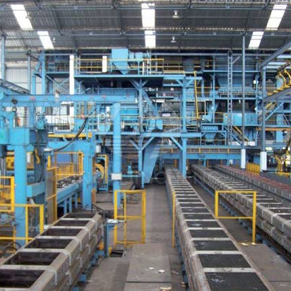 Línea de tratamiento - clay sand - Qingdao Binhai Jincheng Foundry Machinery Co., Ltd.