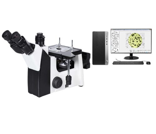Microscopio metalográfico - Chengyu Testing Equipment Co.,Ltd - de laboratorio / trinocular