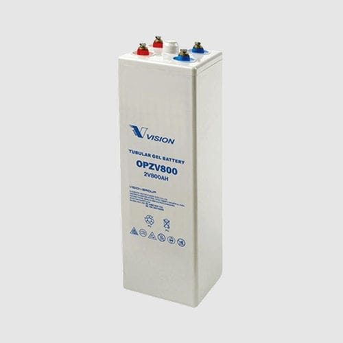 Batería OPzV gel - V series - Vision Group - bloque / 2 V / para altas temperaturas