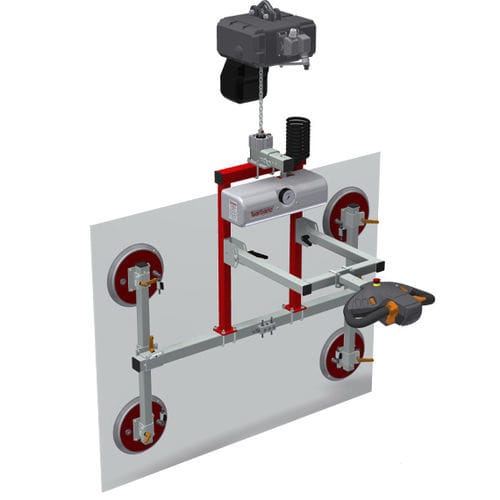 Elevador de ventosas para placa de vídrio - UGL 1 - Liftop - Manutention ergonomique - horizontal