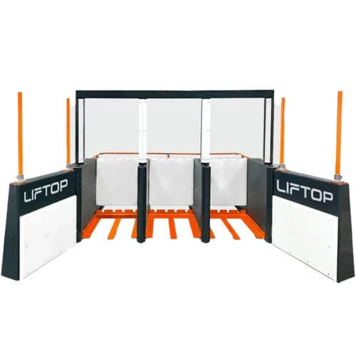 Cambiador de palets fijo - MULTI - Liftop - Manutention ergonomique - para la industria alimentaria y de la bebida / para palé EURO / para palé GMA