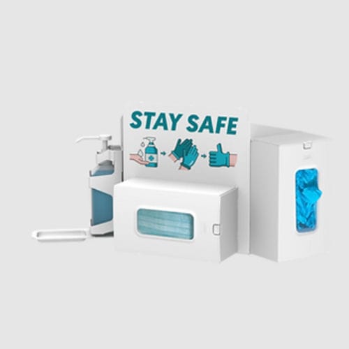 Distribuidor para máscaras - HYG-SV1 - Pegasus-Storage - de guantes / de solución hidroalcohólica / de pared