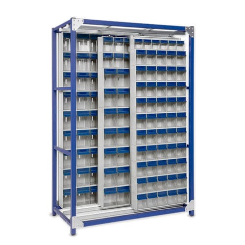 Armario de almacenamiento - Pegasus-Storage - de suelo / con paneles correderos / de metal