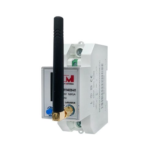 Contador de energía eléctrica monofásico - EU868MHz - IVY METERING - en riel DIN / de pared / residencial
