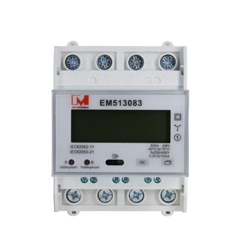 Contador de energía eléctrica trifásico - EM513083 V2G - IVY METERING - en riel DIN / RS-485 / residencial