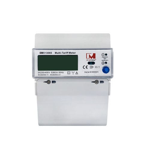 Contador de energía eléctrica monofásico - EM513065 - IVY METERING - trifásico / en riel DIN / RS-485