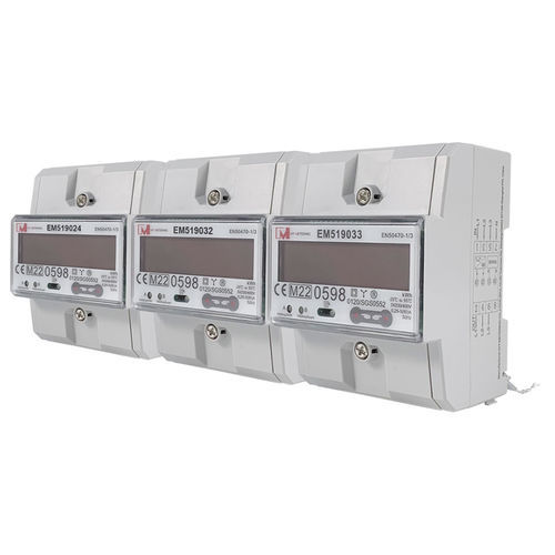 Contador de energía eléctrica trifásico - EM5190 series - IVY METERING - en riel DIN / RS-485 / certificado MID