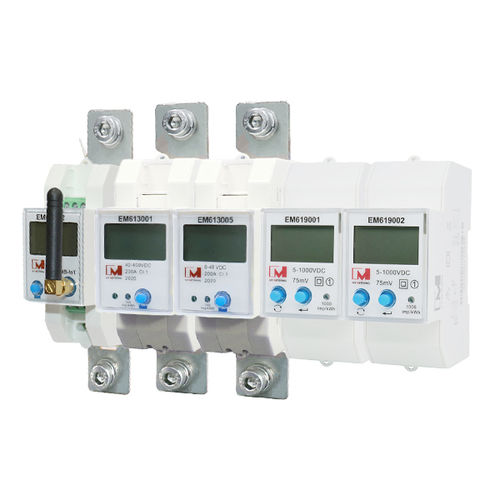 Contador de energía eléctrica monofásico - EM613001  - IVY METERING - en riel DIN / RS-485 / certificado MID