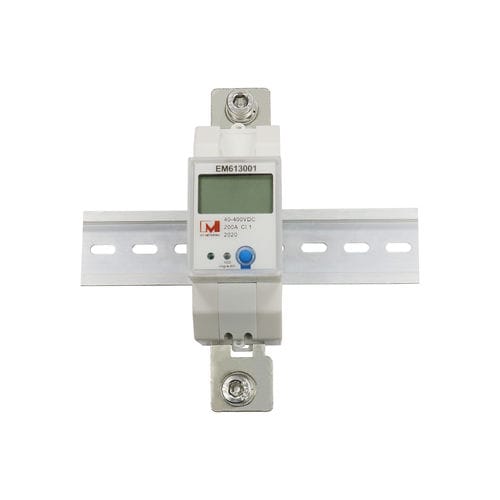 Contador de energía eléctrica monofásico - EM613001  - IVY METERING - en riel DIN / RS-485 / certificado MID