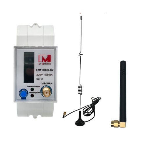 Contador de energía eléctrica monofásico - EM114039-02 - IVY METERING - en riel DIN / residencial / de prepago