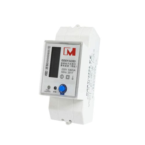 Contador de energía eléctrica monofásico - EM114 series - IVY METERING - en riel DIN / con pantalla LCD / 50 Hz