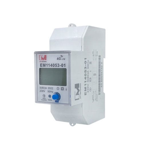 Contador de energía eléctrica monofásico - EM114053-01 - IVY METERING - en riel DIN / residencial / de prepago