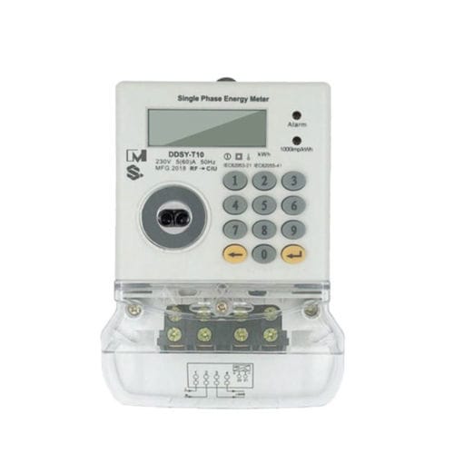 Contador de energía eléctrica monofásico - EM124043  - IVY METERING - en riel DIN / RS-485 / salida de impulsos