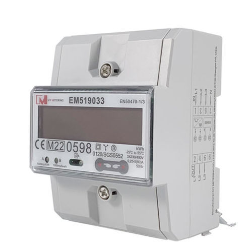 Contador de energía eléctrica trifásico - EM519033 - IVY METERING - en riel DIN / certificado MID / Modbus