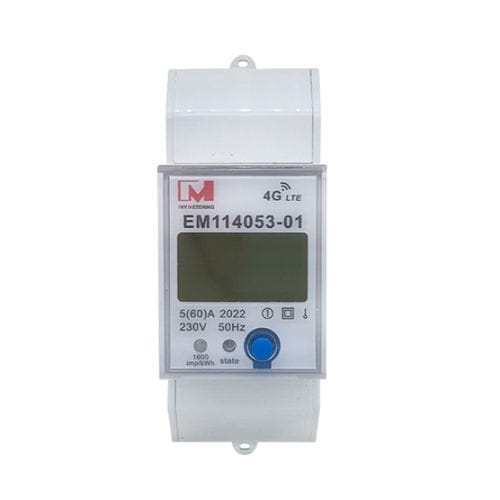 Contador de energía eléctrica monofásico - EM114053-01 - IVY METERING - en riel DIN / de prepago / con comunicación integrada